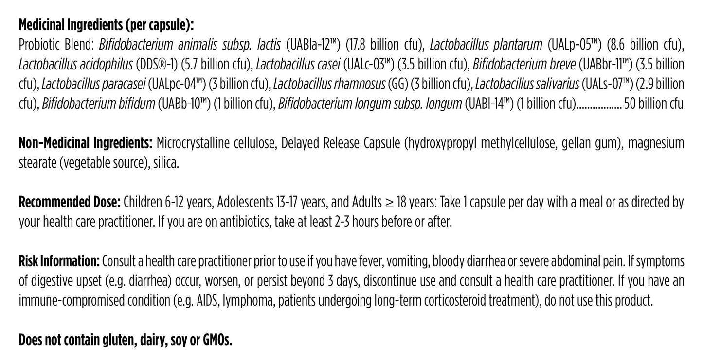 DFH ProbioMed™ 50, 30 capsules