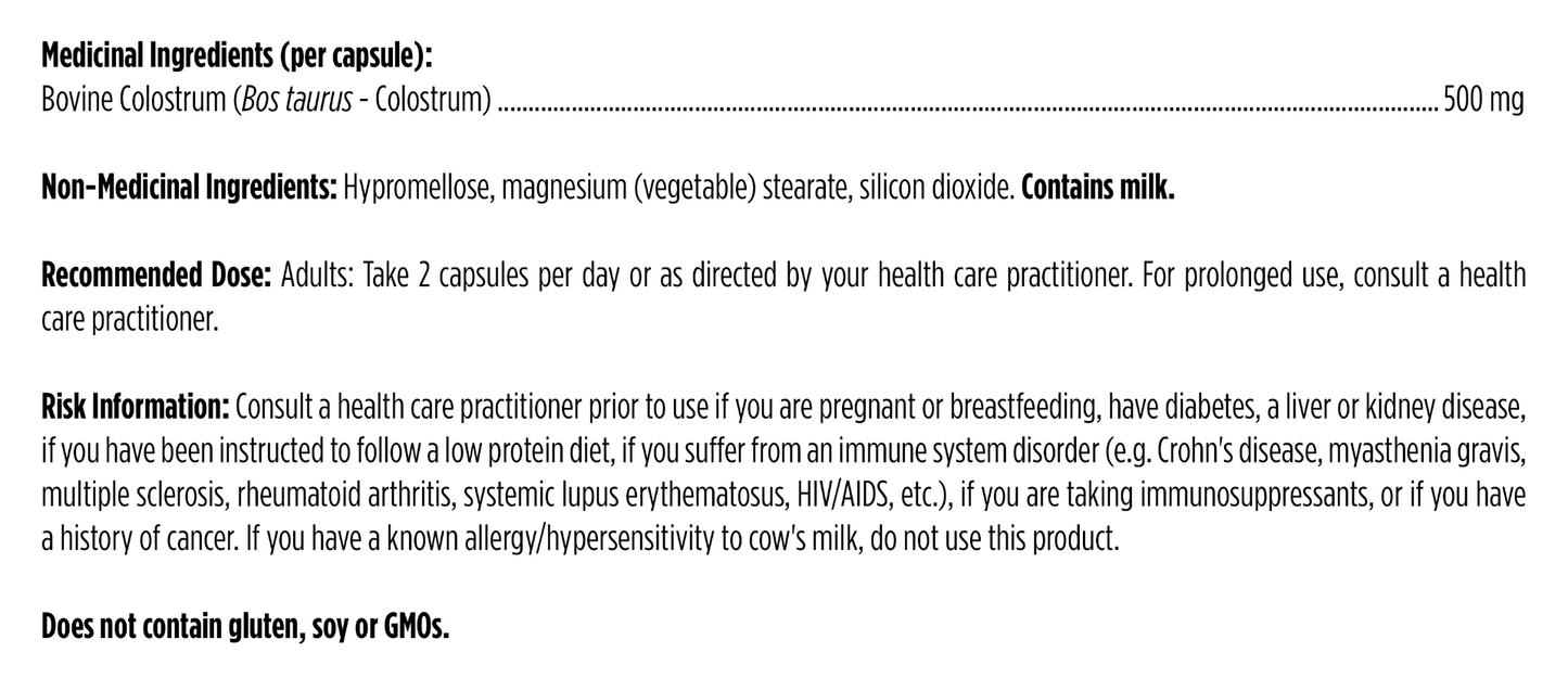 DFH Tegricel® Colostrum 60 capsules