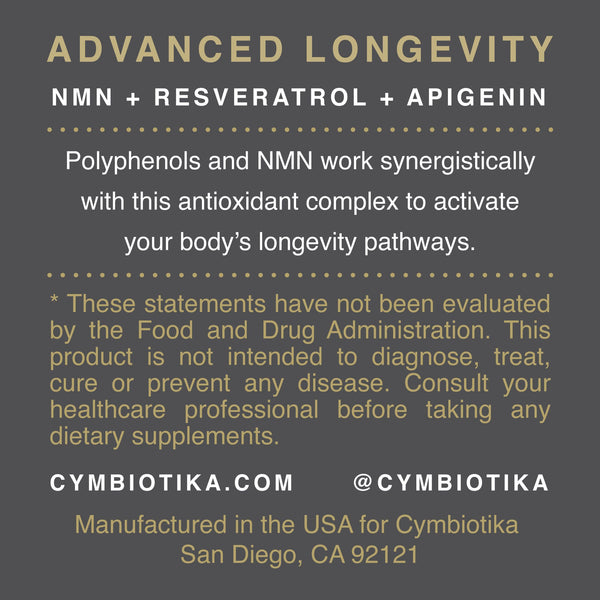 Cymbiotika NMN (Trans-Resveratrol L-Theanine)